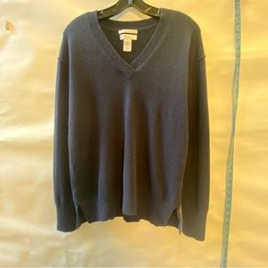 Nordstrom cashmere V Neck sweater.